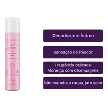 Desodorante Intimo Feminino Morango C Champanhe Amor Proprio Foto mini  2