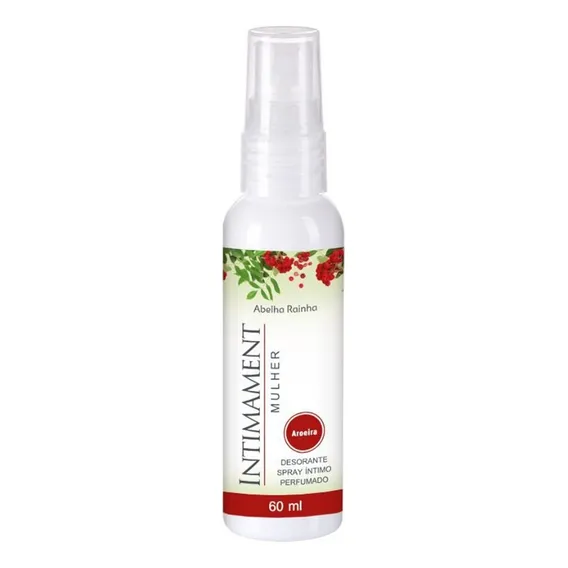 Desodorante Íntimo Perfumado Aroeira Abelha Rainha 60ml Foto 1