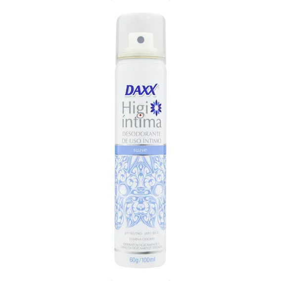 Desodorante Íntimo Spray Suave Daxx Higi Íntima 100ml Foto 1
