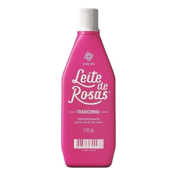 Desodorante Leite De Rosas Tradicional 170ml Foto 1