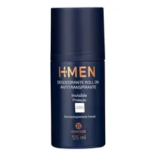 Desodorante Masculino Roll On Invisble Hmem Hinode 55ml Foto  mini 1