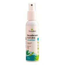 Desodorante Natural Sem Perfume 120ml Livealoe Foto  mini 1