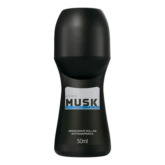 Desodorante Roll-on Avon Musk Marine - 50ml Foto 1
