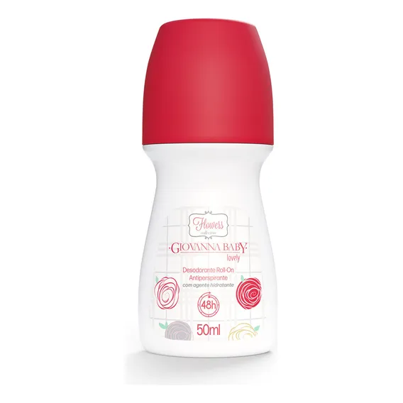 Desodorante Roll-on Giovanna Baby Lovely 50ml Fragrância Lovely Foto 1