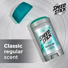 Desodorante Speed Stick Regular 24hrs. Sem Aluminio 85g Foto mini 3
