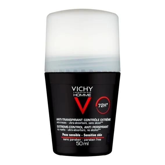 Desodorante Vichy Homme 72h Pele Sensível 50ml Foto 1