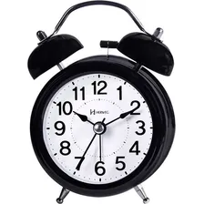 Despertador Quartz Herweg Ref: 2707-034 Preto Foto  mini 1