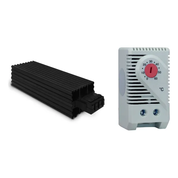 Desumidificador PainĂ©is ElĂ©trico ResistĂȘncia 150w+termostato Cor Preto 110v/220v Foto 1
