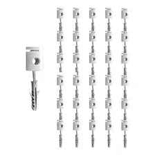 Desviador Deslocador Fio Pendente Alumínio ( Kit 30 Peças ) Cor Branco Foto mini 1