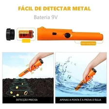 Detector de metal profissional portatil ouro prata GP Pointer cor preto Foto mini 4