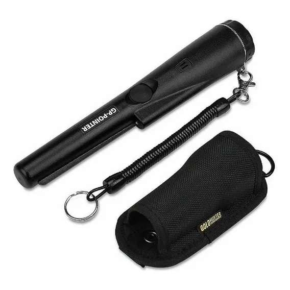 Detector de metal profissional portatil ouro prata GP Pointer cor preto Foto 1