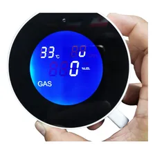 Detector Sensor Gás Glp Cozinha Temperatura Inteligente Wifi Foto mini  2