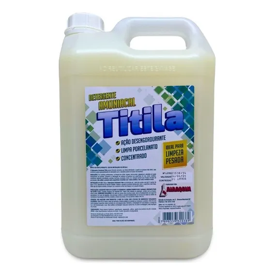 Detergente Amoniacal Titila 5 Litros Foto 1