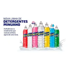 Detergente Lava Louças Minuano Fragrâncias Clear Multiuso Foto mini 2