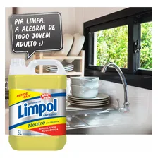 Detergente Líquido Neutro Limpol 5 Litros Foto mini  2