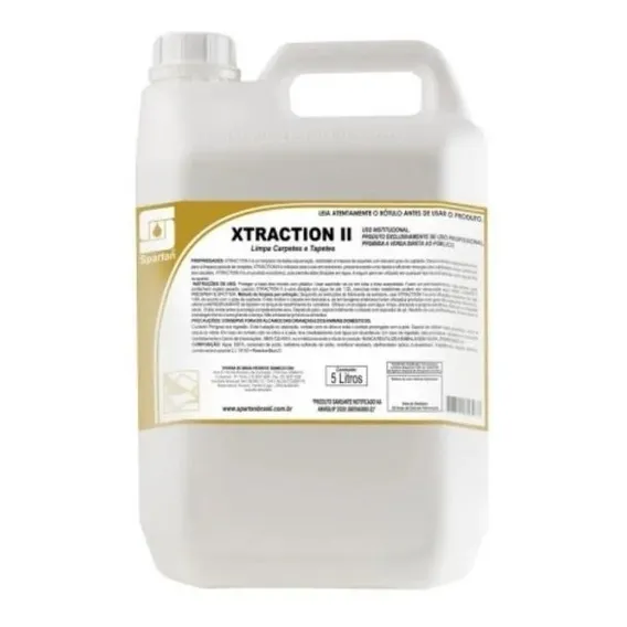 Detergente Para Carpetes E Estofados 5 Litros Xtraction Ii Foto 1