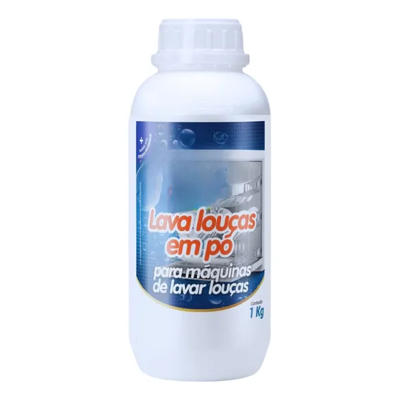Detergente para maquina de lavar louça sabão em pó 1kg Foto 1