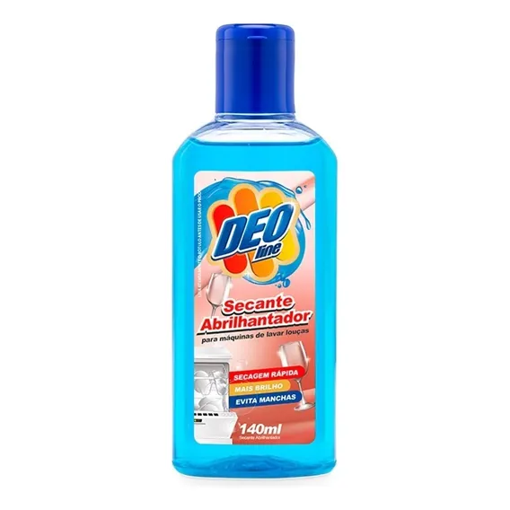 Detergente Secante Abrilhantador Máquina Lavar Louças 140ml Foto 1