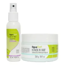Deva Curl Heaven In Hair 250g E Deva Curl Set It Free 120ml Foto mini 1