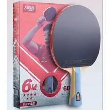 Dhs 6002 Raquete Clássica Borracha Hurricane 8 Tinarc + Case Cor Preto/vermelho Tipo De Cabo Fl (côncavo) Foto mini 4