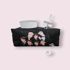 Dia Das Crianças Presente Bts Almofada Pipoca Army + Cor Preta Foto mini 1