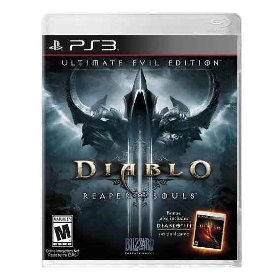 Diablo III: Reaper of Souls Diablo III Ultimate Evil Edition Blizzard Entertainment PS3 Físico Foto 1