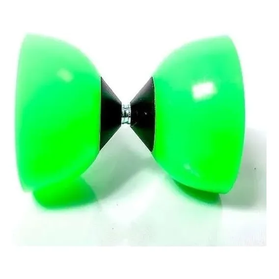 Diabol么 Malabares Com Baqueta De Madeira Azul Brinquedos Cor Verde Foto 1