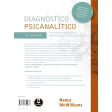 Diagnóstico Psicanalítico: Entendendo A Estrutura Da Personalidade No Processo Clínico, De Mcwilliams, Nancy., Vol. 1. Editorial Artmed Editora, Capa Mole, Edição 2014-02-17 00:00:00 Em Português Foto  mini 1