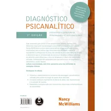 Diagnóstico Psicanalítico: Entendendo a Estrutura da Personalidade no Processo Clínico, de Nancy McWilliams. Editorial Artmed en português, 2014 Foto mini 2