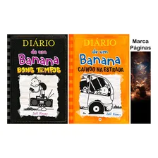 Diário De Um Banana Volume 9 + Diário De Um Banana Volume 10: Caindo Na Estrada, De Jeff Kinney. Diário De Um Banana, Vol. 1. Editorial Vergara, Capa Mole, Edição 1 Em Português, 2017 Foto mini 1