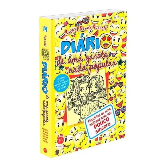 Diário de uma garota nada popular 14: Histórias de uma amizade nem um pouco sincera, de Russell, Rachel Renée. Diário de uma garota nada popular (14), vol. 14. Editorial Verus Editora Ltda., capa dura Foto 1