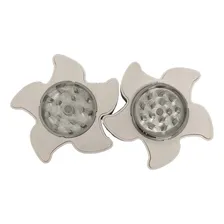Dichavador Moedor Estrela Shuriken Fidget Spinner 2 Partes Foto mini 3