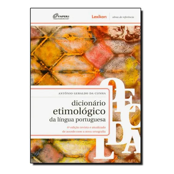 Dicionário Etimológico Da Língua Portuguesa Foto 1