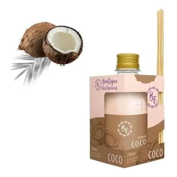 Difusor Aromatizador Ambientes Fragrância Coco Foto 1