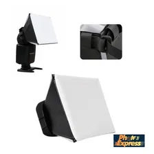 Difusor Mini Softbox Universal P/ Flash Speedlight - Canon Foto mini 2