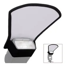 Difusor Rebatedor Pá Rígido Para Flash Speedlight Universal P-A Foto mini  3