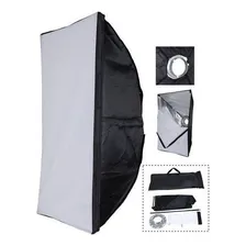 Difusor Softbox 90x60 De Flash Bowens Tipo S Para Tripé Foto mini 1