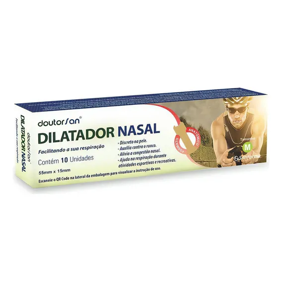 Dilatador Nasal Tamanho M Sancare 10 Unidades Foto 1