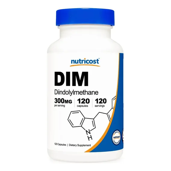 Dim (indol 3 Carbinol) 300mg Bioperine 120 Capsulas Cod. 210 Foto 1