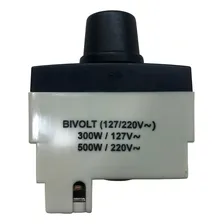 Dimer Variador Luminosidade Bivolt Preto Ebony Margirius Foto mini  3