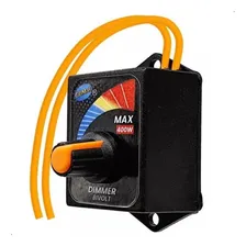 Dimmer Controlador De Velocidade Ventilador Bivolt Foto  mini 1