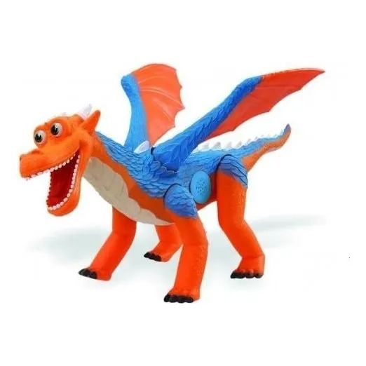 Dinossauro De Brinquedo Dragon Com Som Dragão Adijomar Foto 1