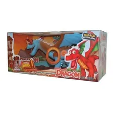 Dinossauro De Brinquedo Dragon Com Som Dragão Adijomar Foto mini 2
