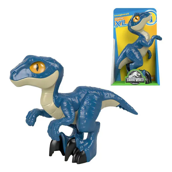 Dinossauro Mattel Imaginex Jurassic World - Raptor Xl Foto 1