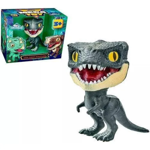 Dinossauro Rex Dino Mega Toy Adijomar 0886 Foto 1