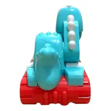 Dinossauro Rex Trator Robo Led Foto mini  2
