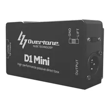 Direct Box Overtone P10 Balanceada Xlr D1 Mini Passivo 127V/220V Foto mini 2