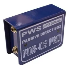 Direct Box Passivo Pdb 02 Pro Profissional Pdb02pro Pws 110V/220V Foto mini 4