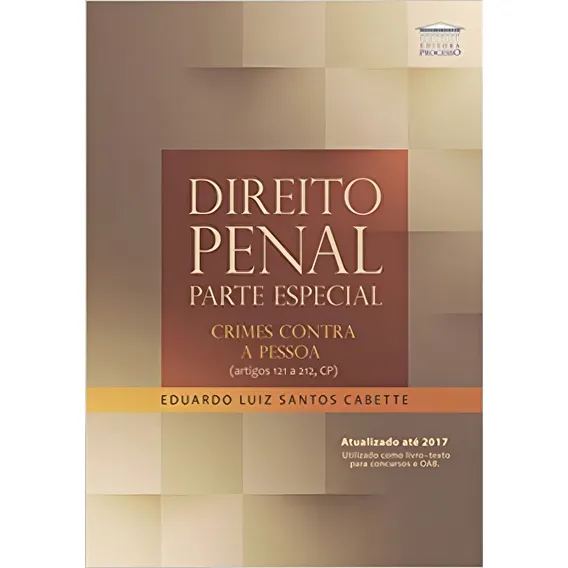 Direito Penal - Parte Especial - Crimes Contra A Pessoa Foto 1