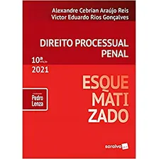 Direito Processual Penal Esquematizado - 10ª Ed. 2021 Foto  mini 1